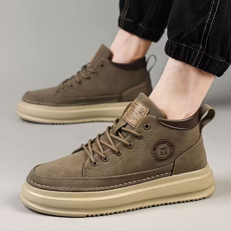 Niels™ | Orthopedisch comfort in stoer leer