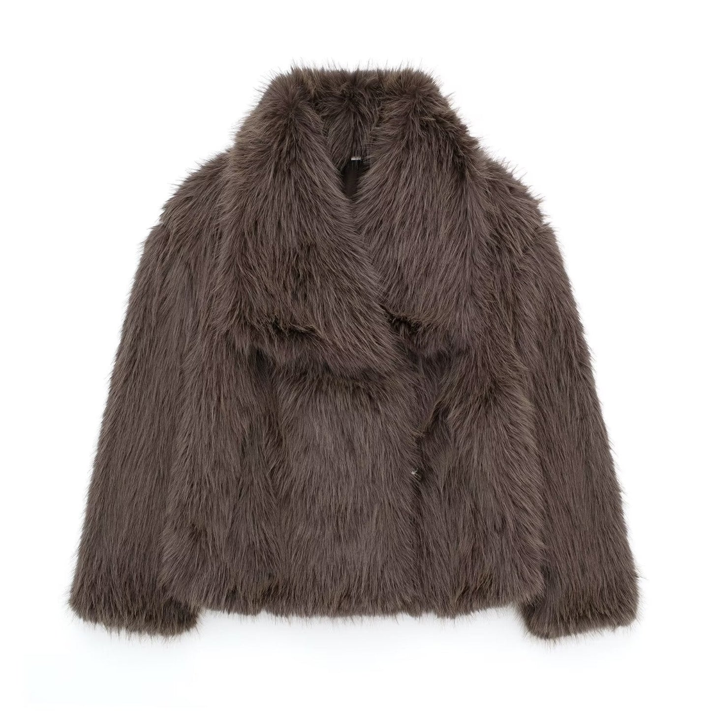 Amelia™ | Zachte faux-fur jas met een lichte, luxe uitstraling