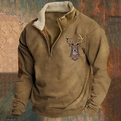 Dirk™ | Stoere zip-up sweater