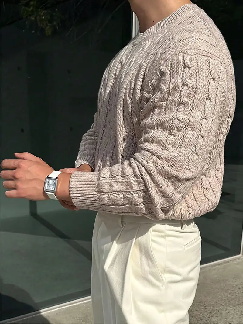 Thomas™ | Stoere gebreide trui