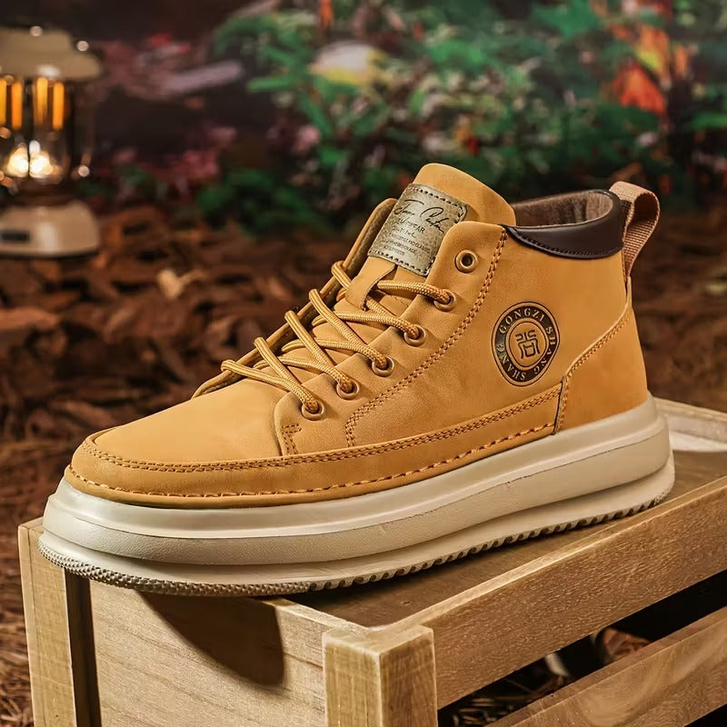 Niels™ | Orthopedisch comfort in stoer leer