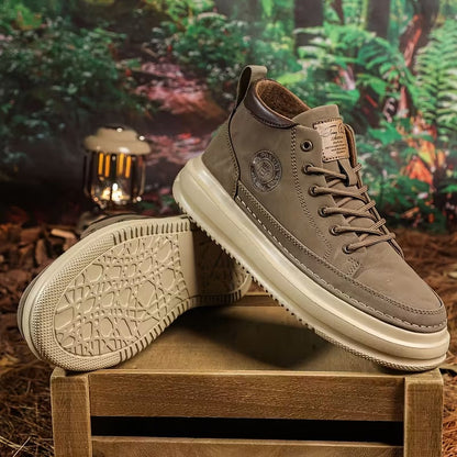 Niels™ | Orthopedisch comfort in stoer leer