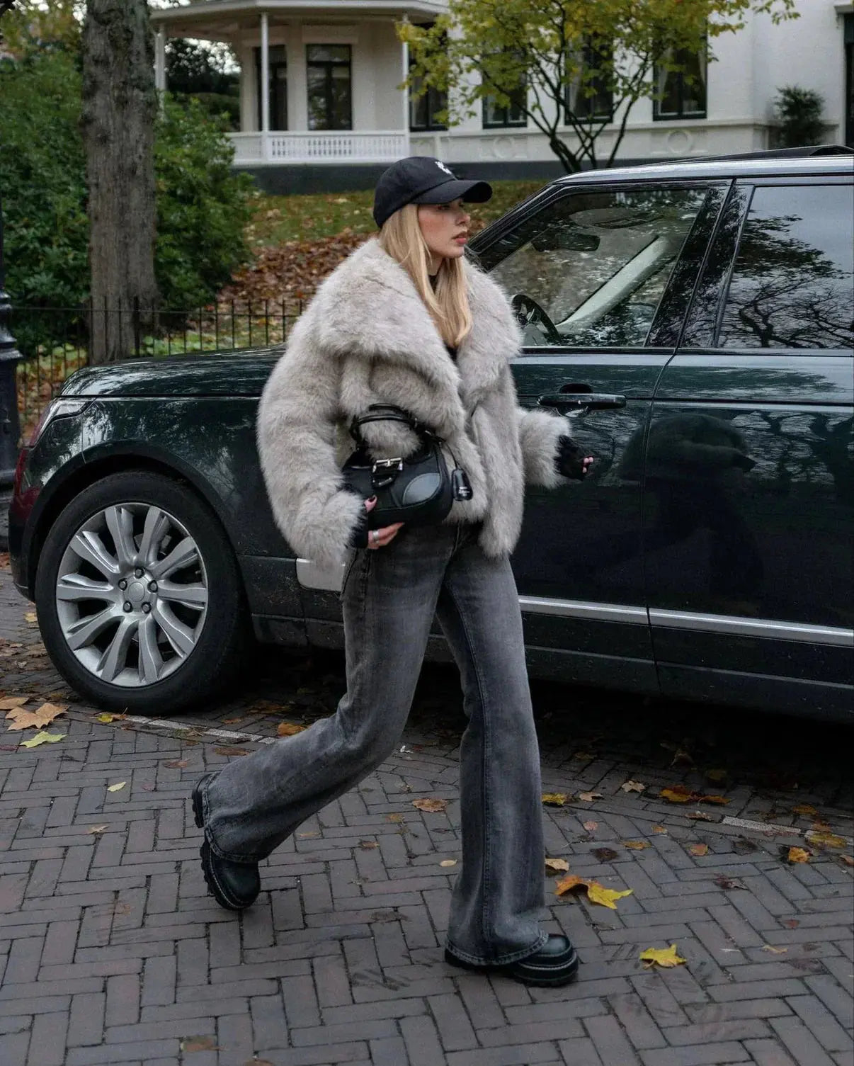Amelia™ | Zachte faux-fur jas met een lichte, luxe uitstraling