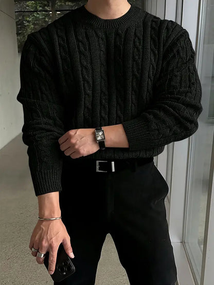 Thomas™ | Stoere gebreide trui