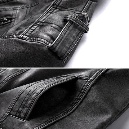 Scott™ | Leren jas voor mannen met karakter